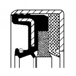 CORTECO Wellendichtring, Differential
